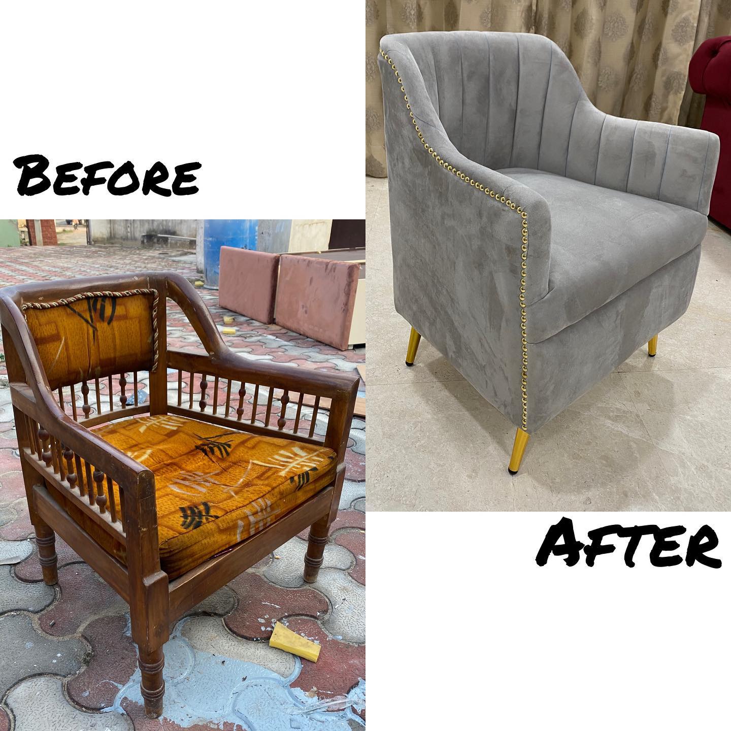 Chair Before After